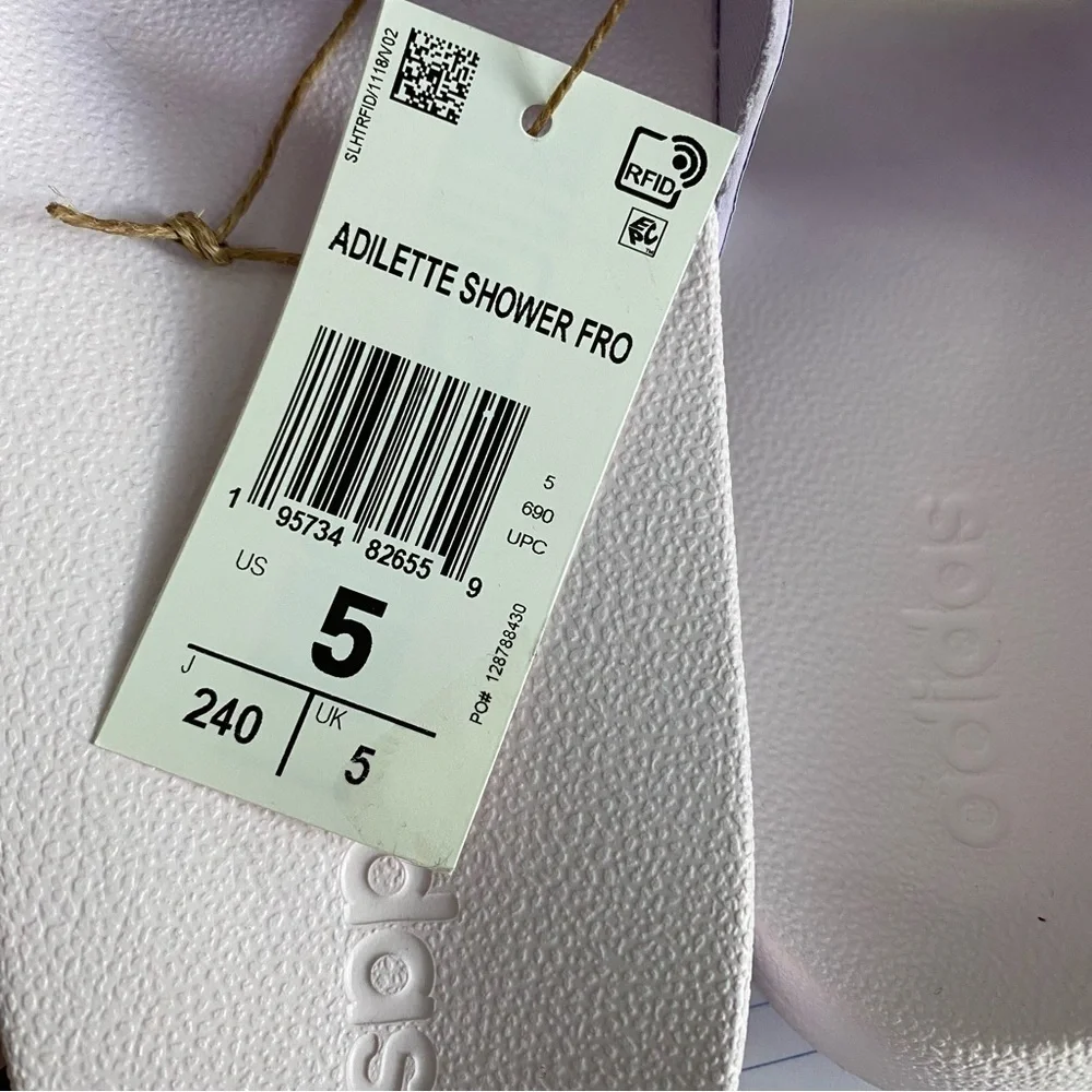 Adidas Adilette Frozen Shower Slide Size‎ 5 Kids
